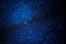 Blue Abstract Drops Background