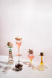 © Kate Ili/Stocksy - Holiday christmas still life arrangment with glasses