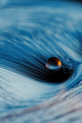 futuristic blue data lines 