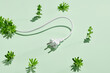 © Marc Tran/Stocksy - Renewable energy, sustainability, ecology concept. Power plug