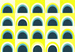 © The Laundry Room/Stocksy - Lemon and Lime Retro Arch Pattern