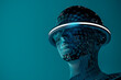 © Marcos Osorio/Stocksy - Artificial intelligence in humanoid head