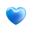 © A STUDIO51 - blue heart png 3d