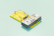 © Pixel Stories/Stocksy - Money debt / loan trap 3D conceptual image