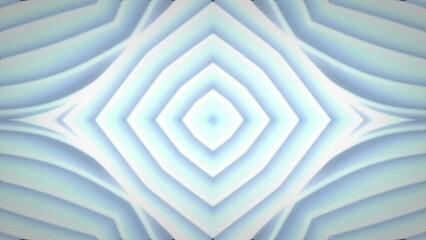 Wall Mural - blue symmetrical kaleidoscope background - animation