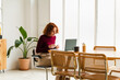 © Nuria Seguí/Stocksy - Entrepreneur Woman In Modern Office