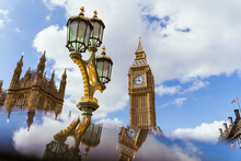 The Big Ben And Westminster Palace In London