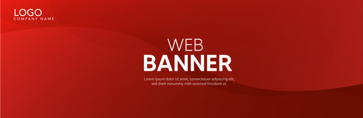 Red banner