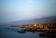Port City Of Antofagasta, Chile.