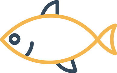 Wall Mural - Fish Vector Icon
