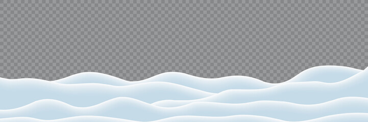 Wall Mural - natural winter background. snow landscape decoration. empty snowbanks field. frozen hills. snowdrift