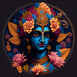Smiling Lord Krishna avatar
