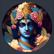 Smiling Lord Krishna avatar