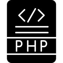 Canvas Print - Php Icon