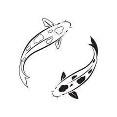 koi goldfish icon