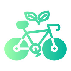 Sticker - Bicycle icon