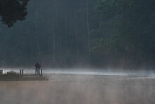 The Morning Mist At Pang Ung, Mae Hong Son, Thailand