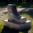 Eine künstlerische Darstellung eines Schuhs created with Generative AI Technologies