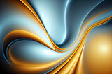 Fototapeta Kuchnia - Classic sky blue and gold abstract background.