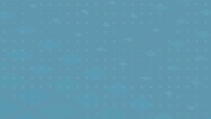 Leinwandbilder - Unsaturated blue dotted background. Simple vector pattern