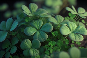 four leaf clover patch