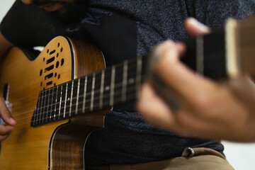 Man playing guitar