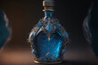 bottle flask potion of icy mana - generative ai, ai
