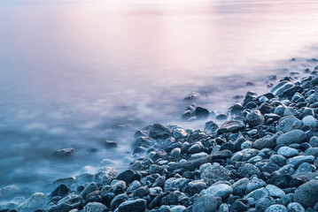 Wall Mural - Sea shore and waves