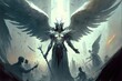 4K resolution or higher, Angelarium descended upon the corrupted world. Generative AI Technology