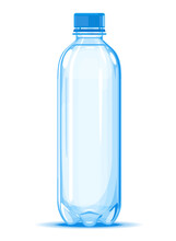 Pequeña botella de agua ilustración del vector. Ilustración de lifestyle -  46827597