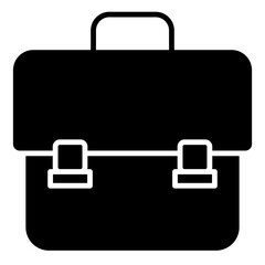 Wall Mural - briefcase icon