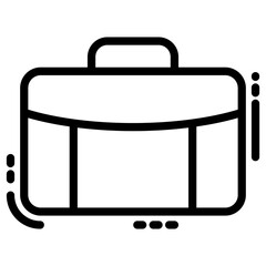 Wall Mural - briefcase icon