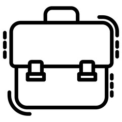 Wall Mural - briefcase icon