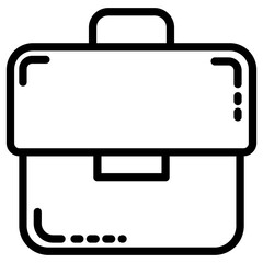 Wall Mural - briefcase icon