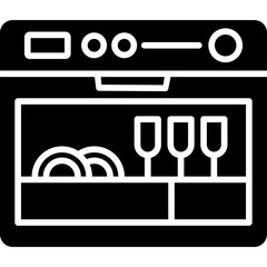 Poster - Dishwasher Icon