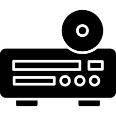 Sticker - Dvd Player Icon