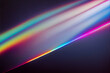 © เอกสิทธิ์ นูนทะธรรม - blurred crystal glass with light spectrum abstract background created by generative ai