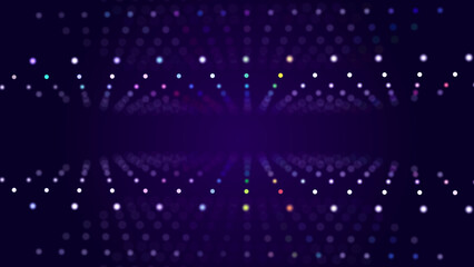 Wall Mural - abstract bright wave. the flow of musical sounds. 3d rendering.