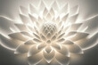 abstract background with lotus flower. Generative AI