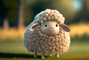 Poster - 3D Animation Sheep