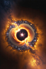 Wall Mural - galaxy blackhole