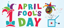 April Fool's Day. April Fool's Day Party. Flyer, Poster, Brochure, Invitation, Card.