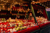Fototapeta  - Christmas fair, decorative decorations