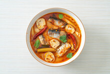 Tom Yum Canned Mackerel In Spicy Soup