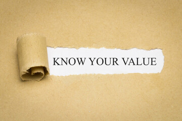 Poster - know your value