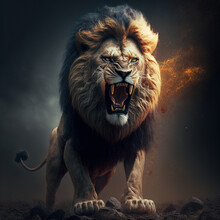 The Lion Is Roaring