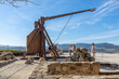 © Miguel Ángel RM - Exterior view of a medieval wooden catapult in the fortress of La Mota (Alcalá la Real, Spain)