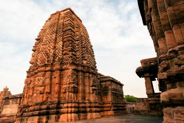 Wall Mural - The Kashi Vishwanatha temple at Pattadakal temple complex,Karnataka,India.