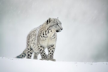 Wall Mural - Leopard Stock Photo, Wildlife Photography, Generative Ai