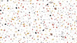 terrazzo texture vector seamless with white wallapaper